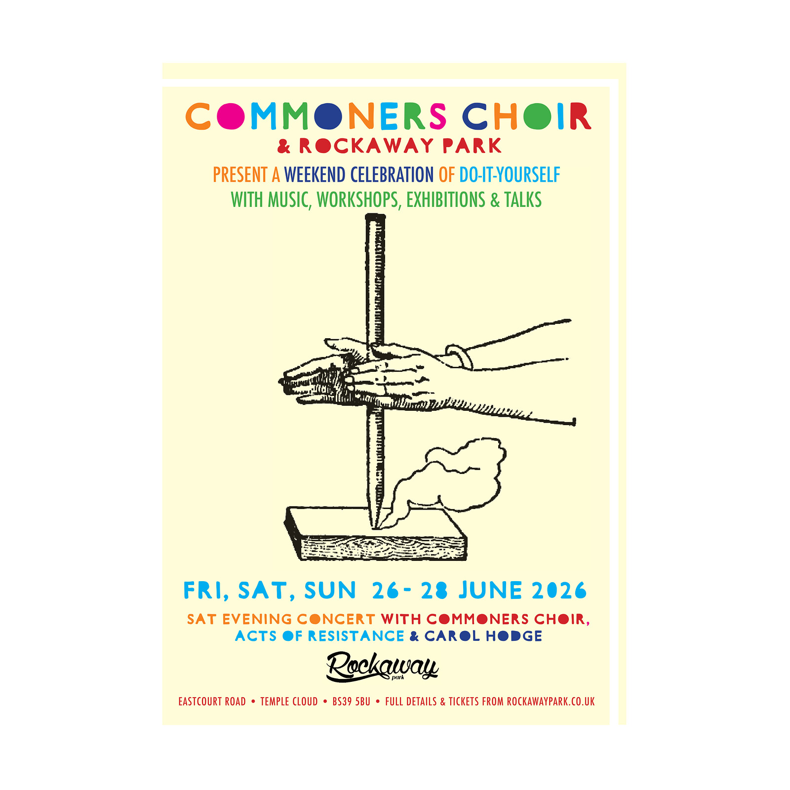 Commoners Choir & Rockaway Park Present "DO-IT-YOURSELF" at Rockaway Park