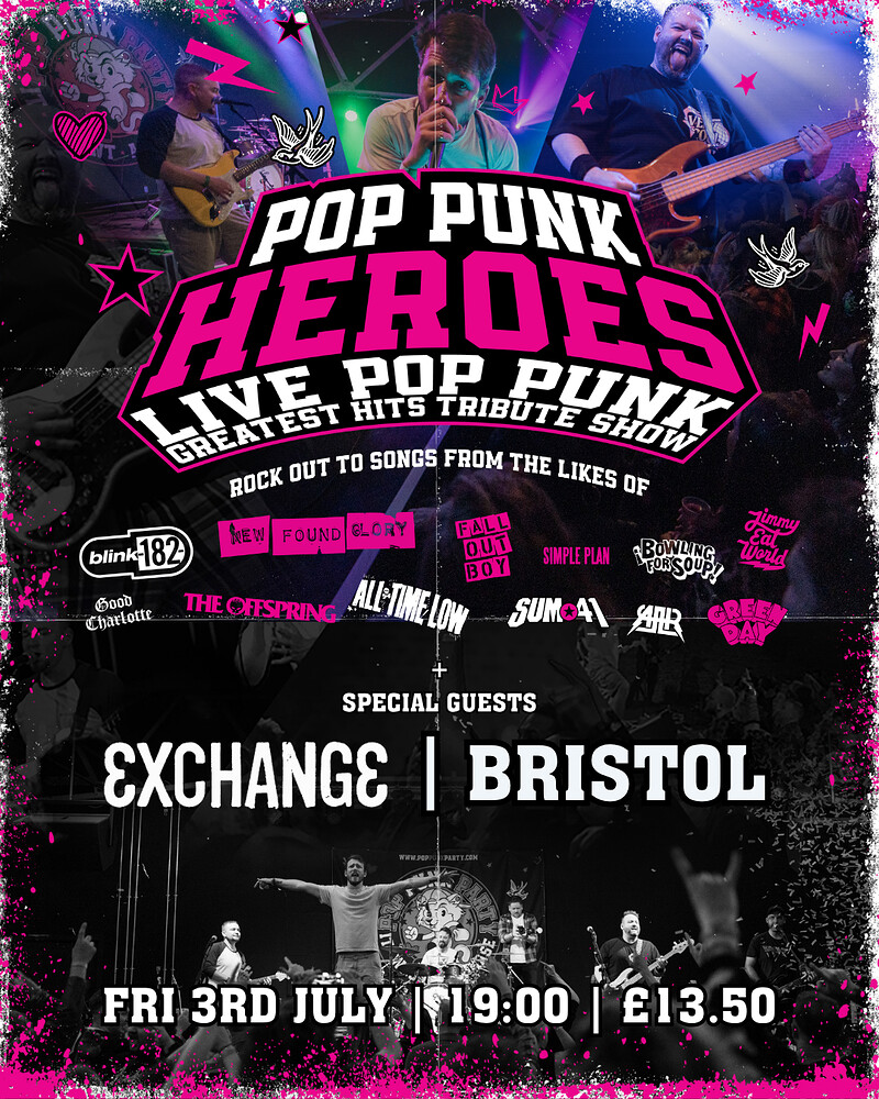 Pop Punk Heroes at Exchange