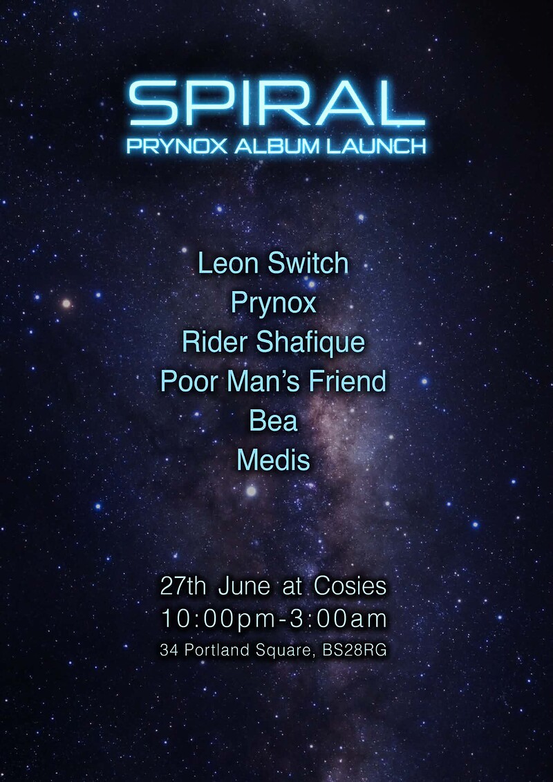 Spiral: Prynox Album Launch at Cosies