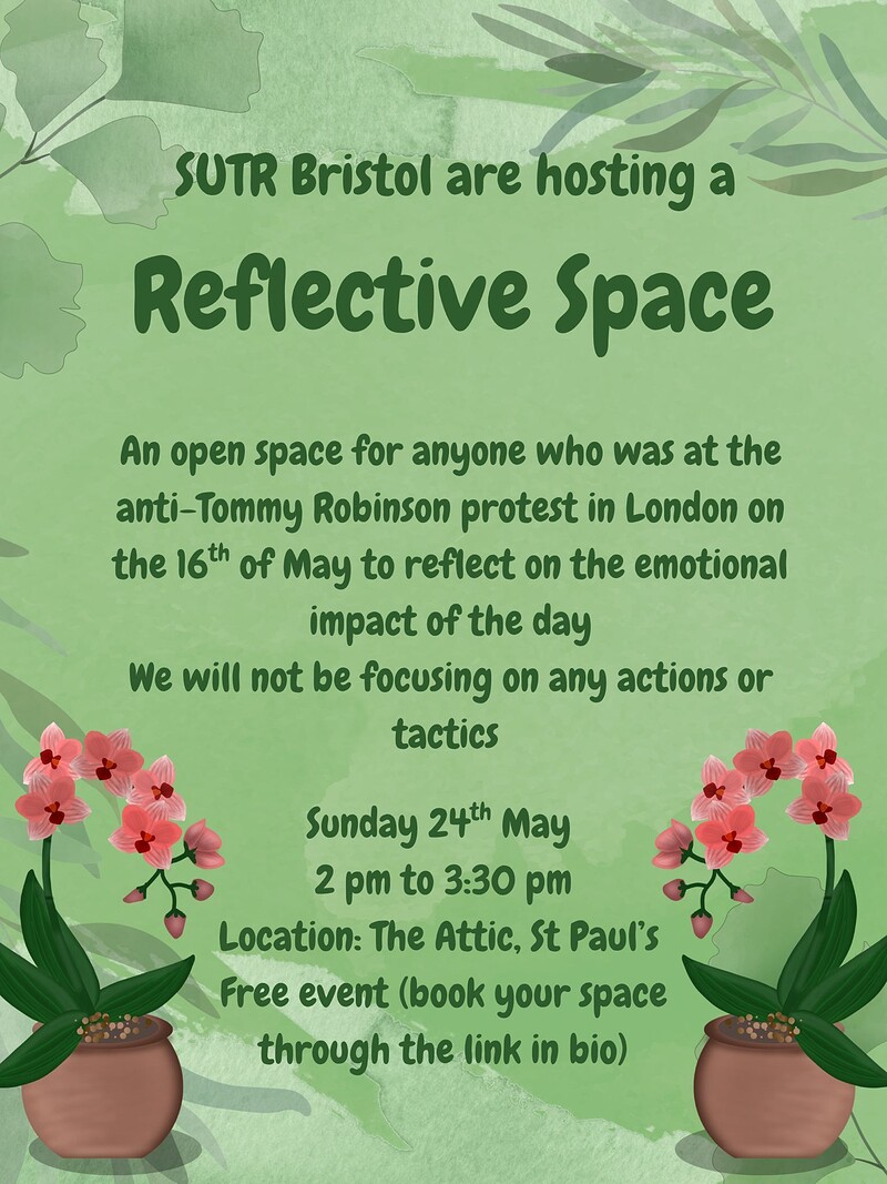 Protest Aftercare : a Reflective Space at The Full Moon & Attic Bar
