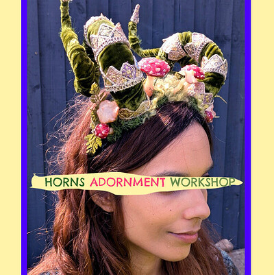 Entering The Wild Self: Horn Adornment Workshop at Windmill Hill City Farm