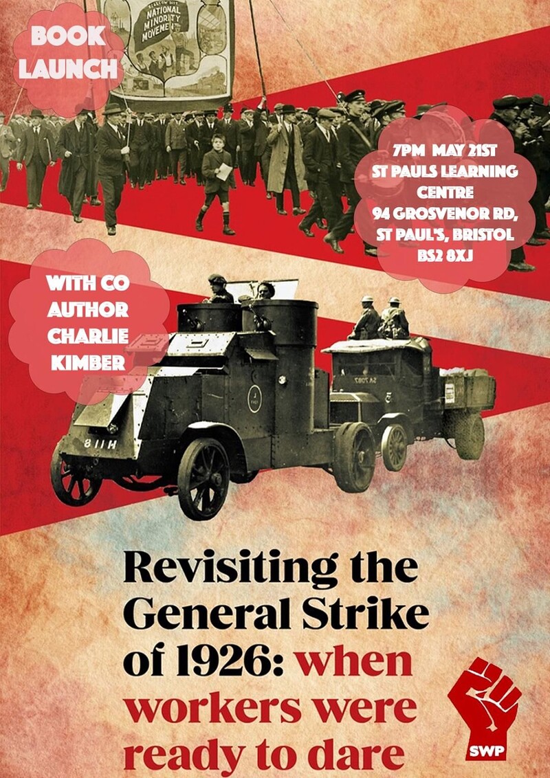 BOOK LAUNCH - Revisiting the General Strike of 1926 at St Pauls Learning Centre