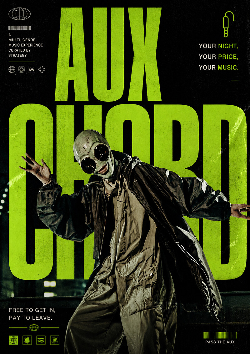 AUX CHORD w/ Strategy at The Full Moon & Attic Bar