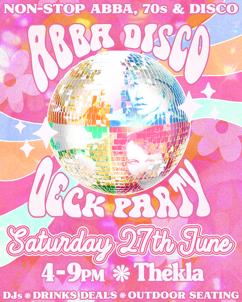 DOCKSIDE SESSIONS: ABBA Disco Deck Party at Thekla