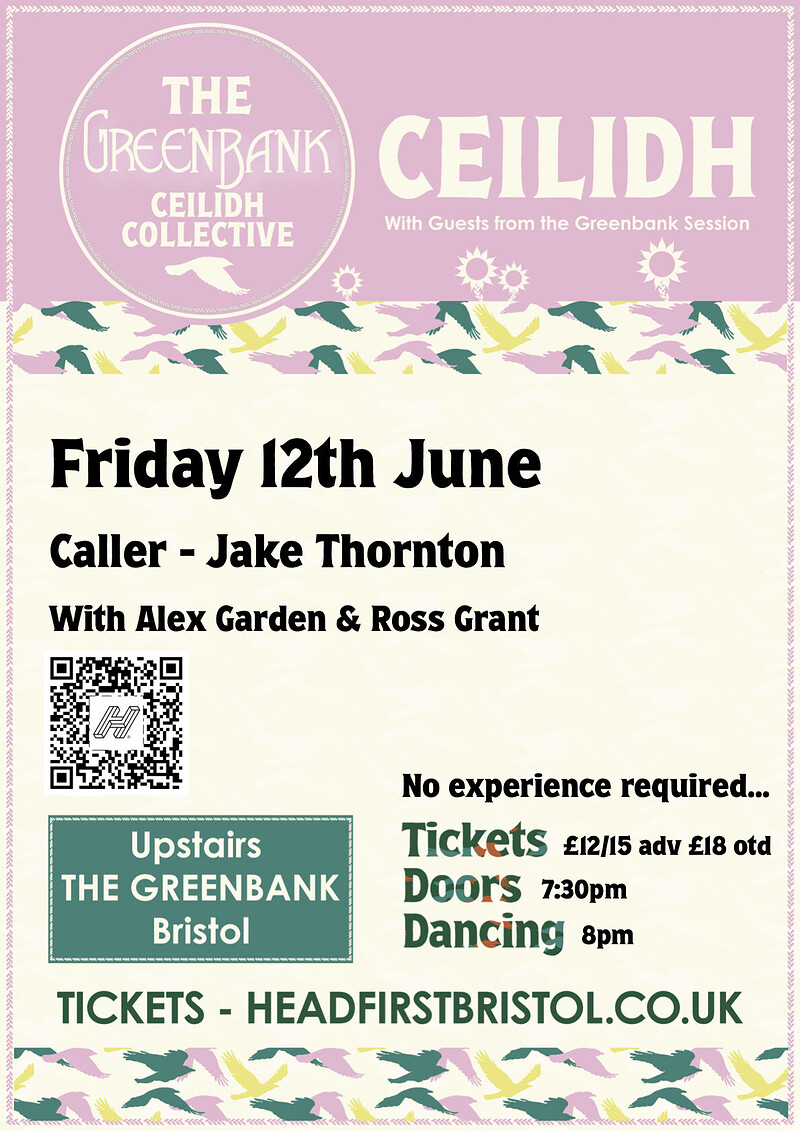 Greenbank Folk Club - Summer Ceilidh 2026 at The Greenbank
