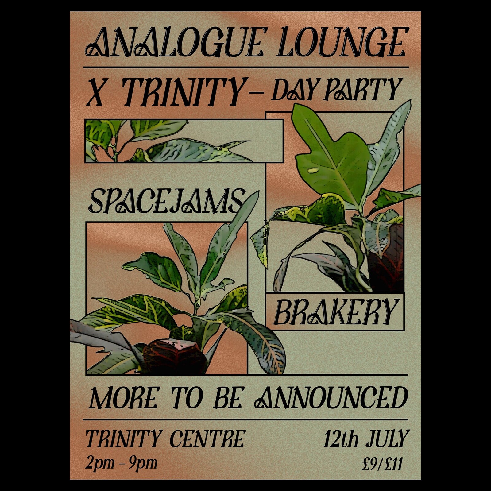 Analogue Lounge X Trinity - Day Party at The Trinity Centre