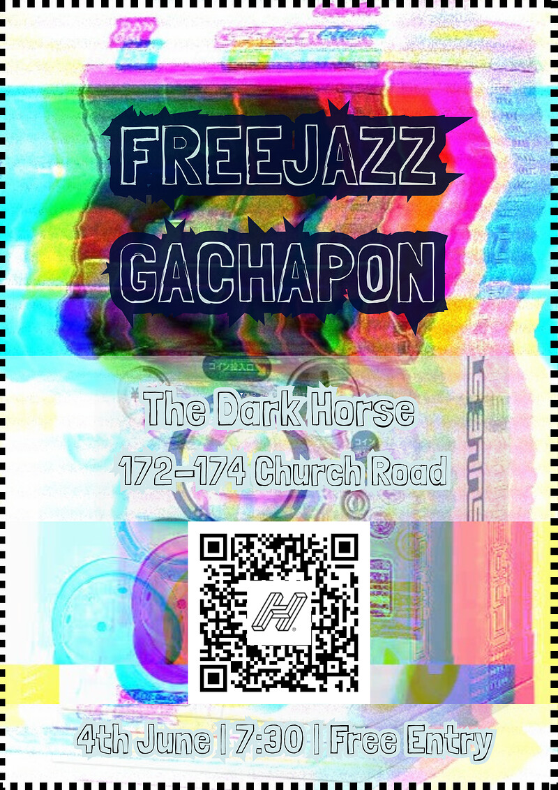 FreeJazz Gachapon at Dark Horse Church Road