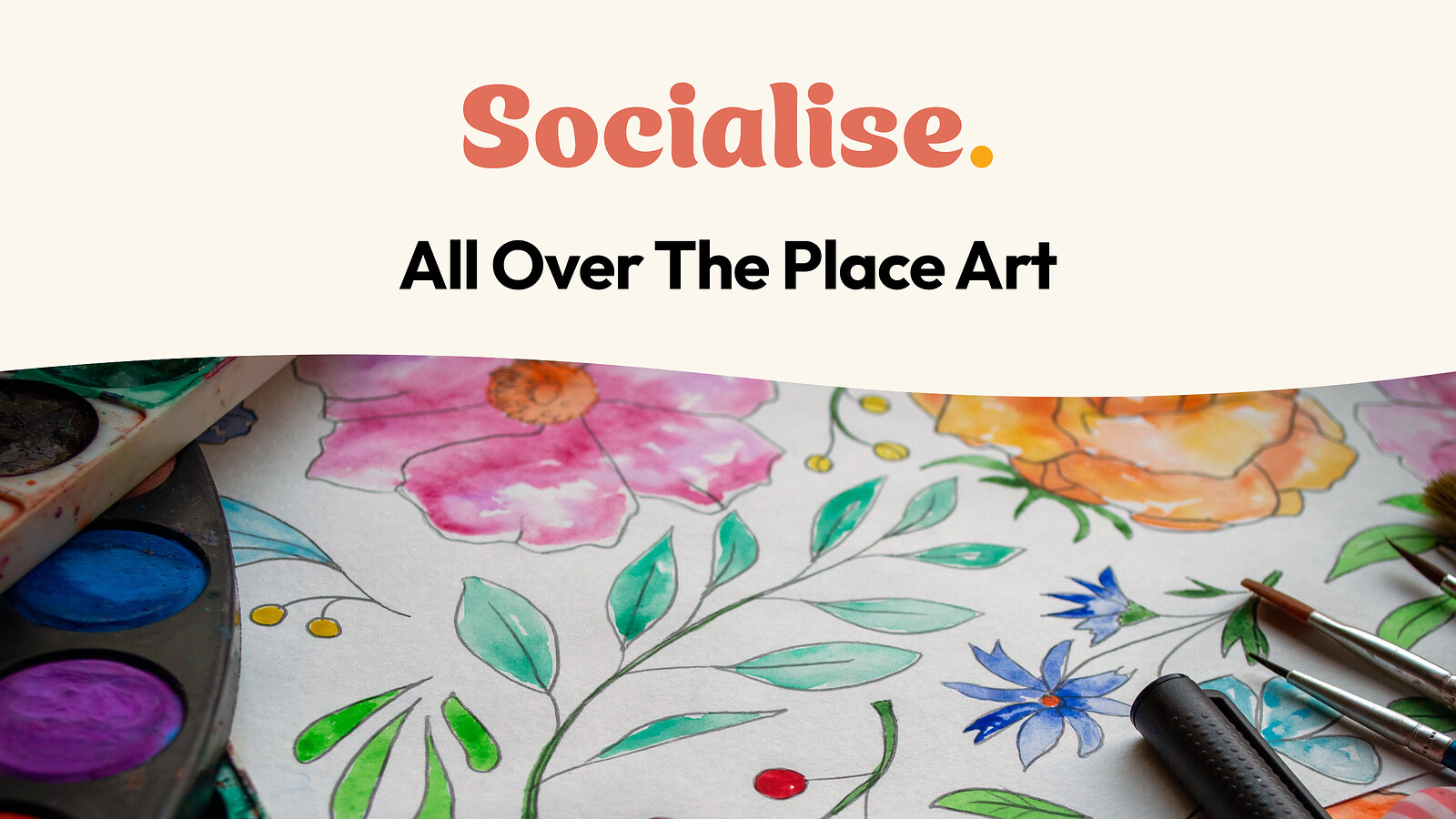 All Over The Place Art Night at Brew house king street
