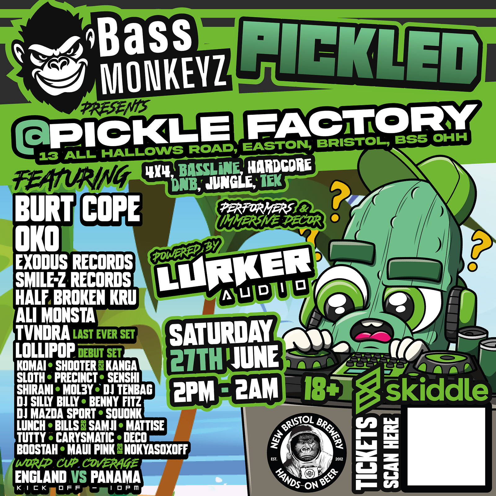Bass Monkeyz - Pickled at The Pickle Factory