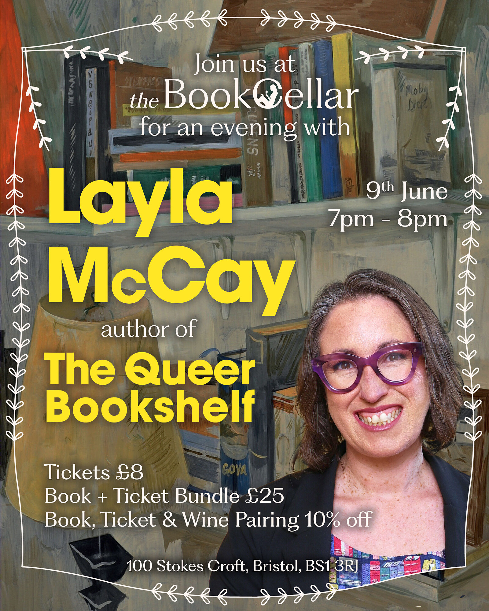 The Queer Bookshelf with Layla McCay at The BookCellar