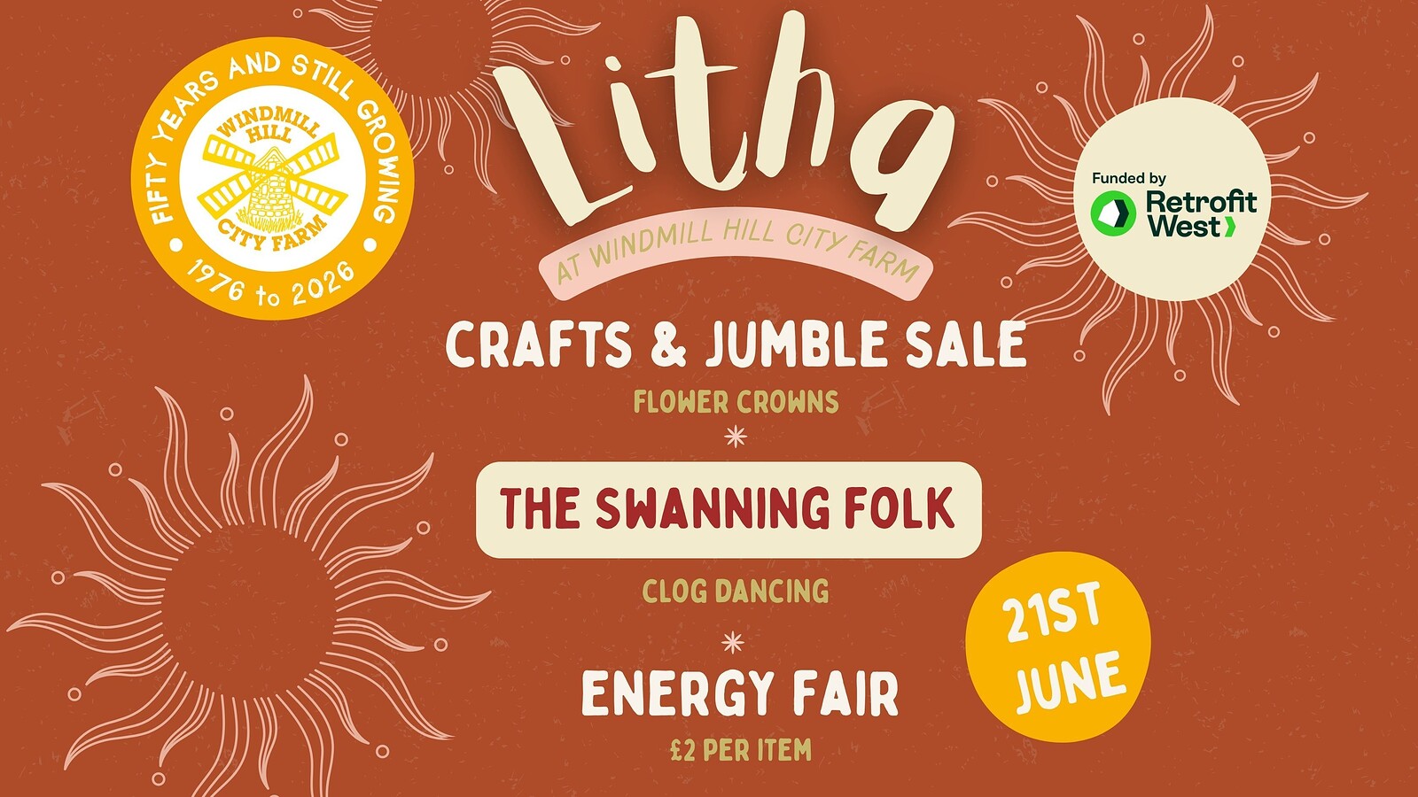 Summer Solstice at WHCF ft. The Swanning Folk at Windmill Hill City Farm