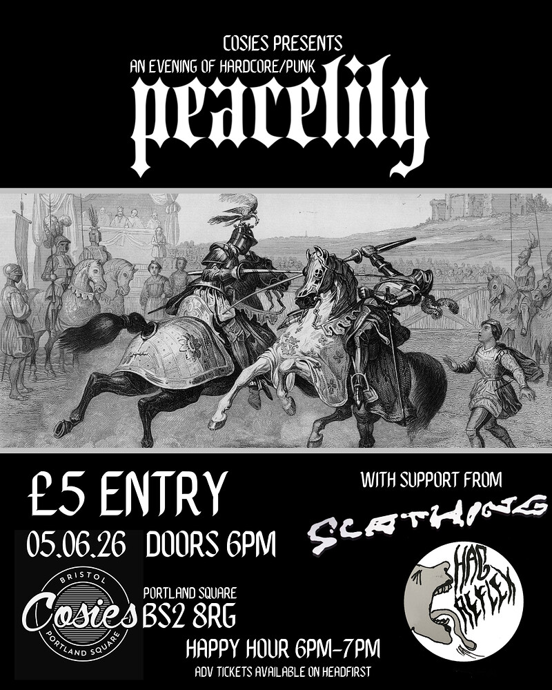 COSIES X PEACELILY X SCATHING X HAG REFLEX at Cosies