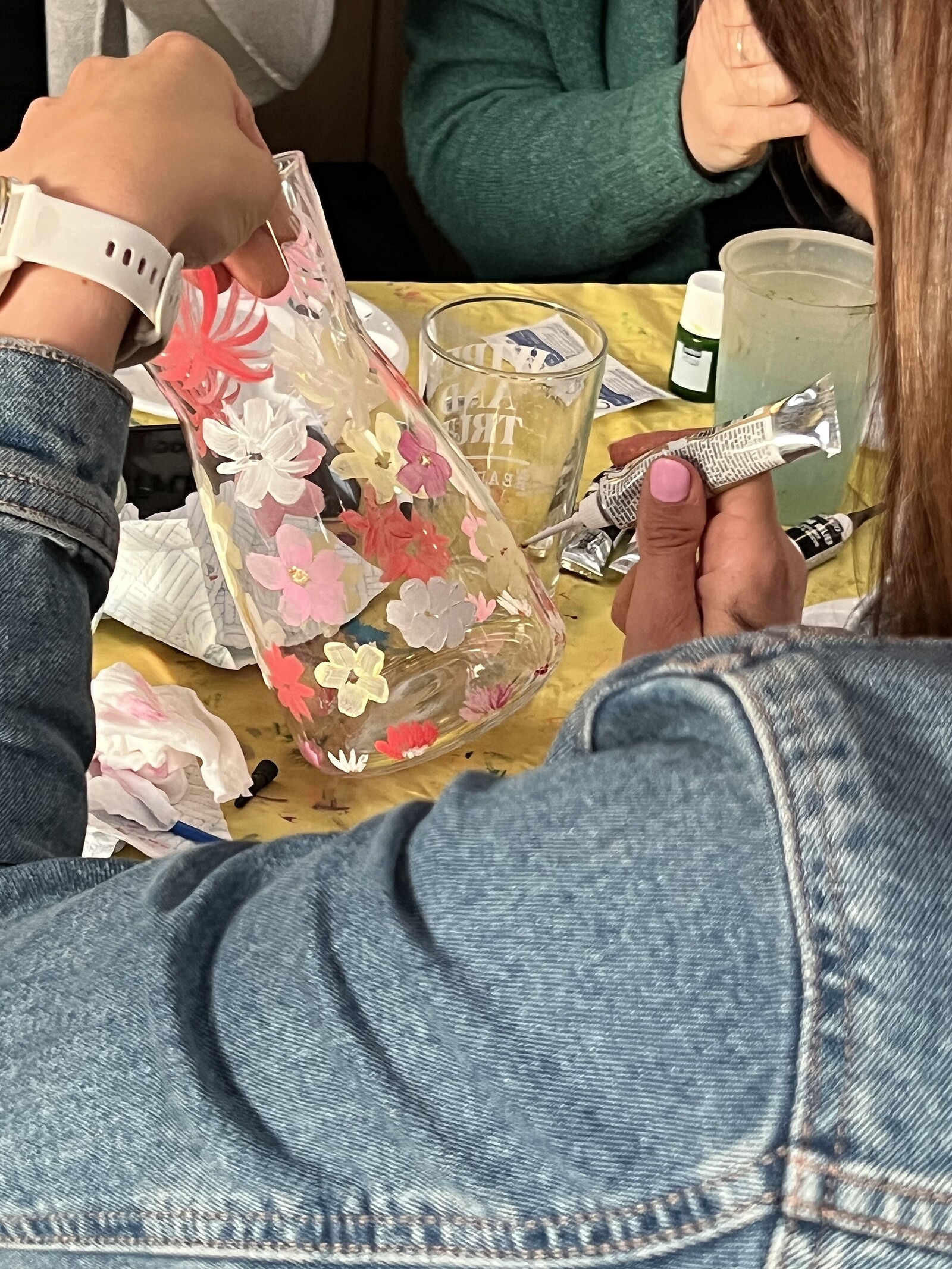 Wine Glass or Vase Painting at Wiper and True Brewery & Taproom