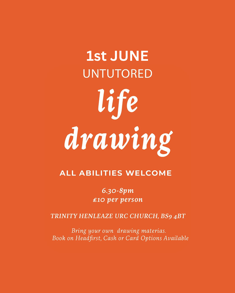 Life Drawing at Trinity-Henleaze United Reformed Church