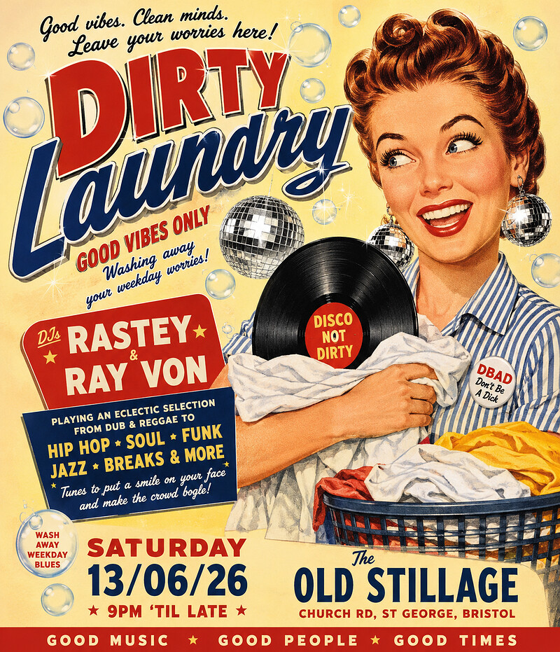Dirty Laundry at The Old Stillage