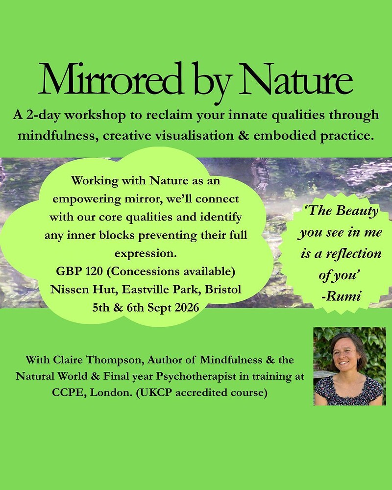 Mirrored by Nature at Nissen Hut, Eastville Park, BS5 6QG