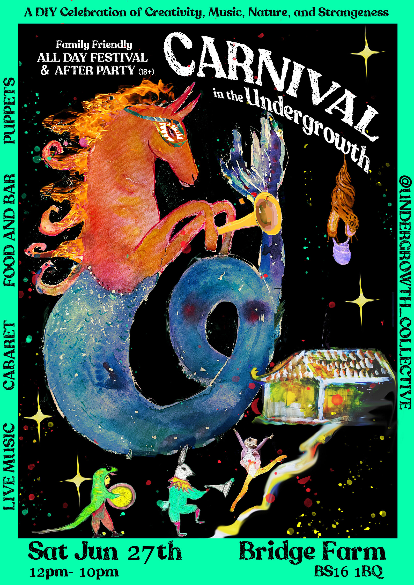 CARNIVAL IN THE UNDERGROWTH ✦ 2026 at Bridge Farm