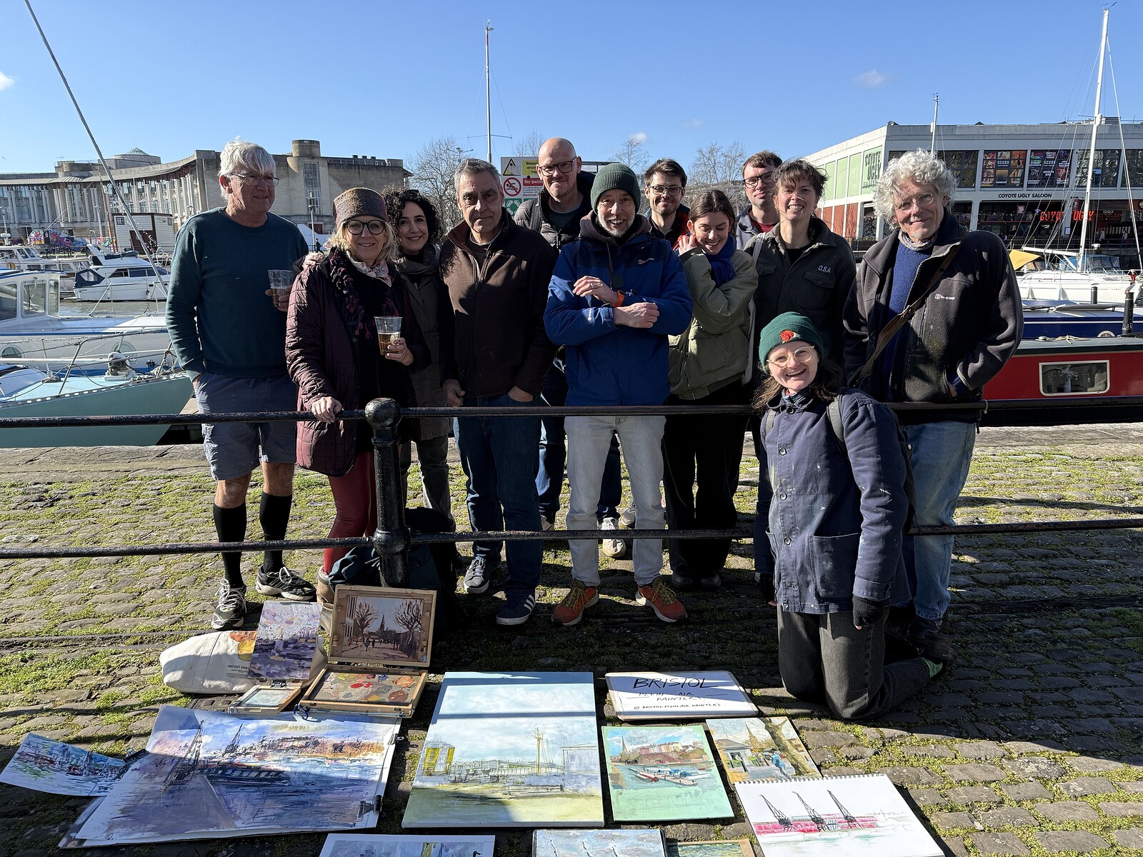 Meet the Artists – Landscapes and Gardens Exhibition at Willway Yard, Bedminster
