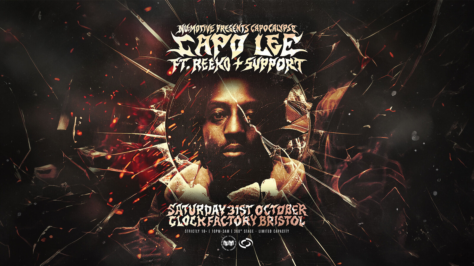 Capocalypse: Capo Lee  + Reek0 & Support at Clock Factory