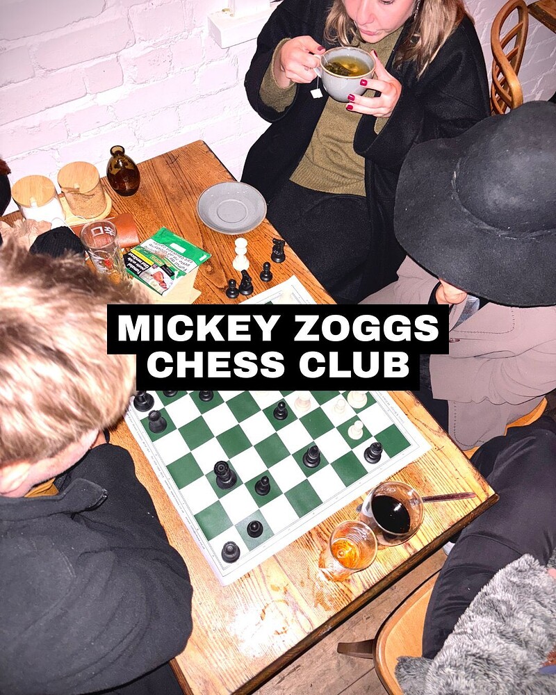 ZOGGS CHESS CLUB at Mickey Zoggs