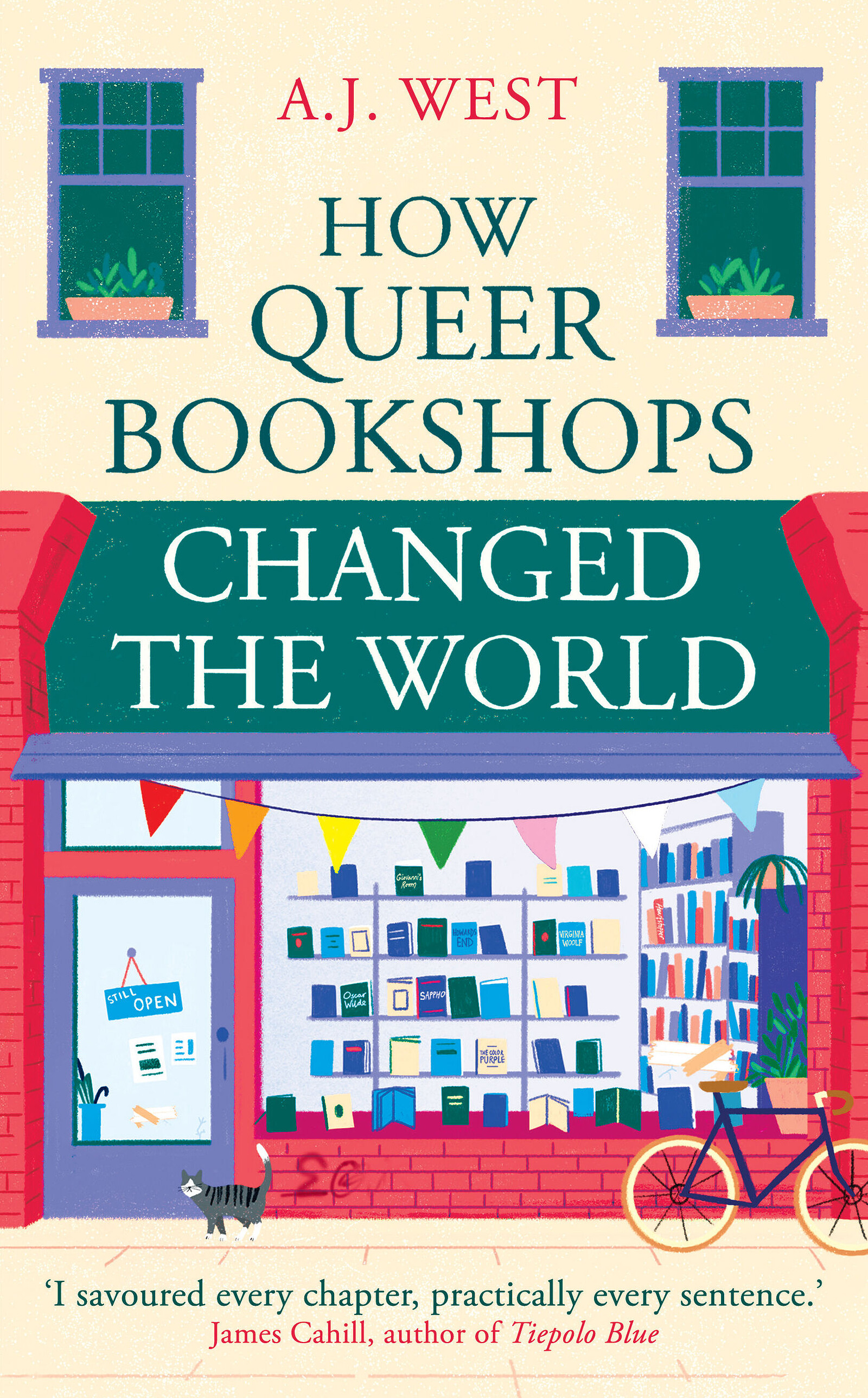 How Queer Bookshops Changed the World with AJ West at Bookhaus
