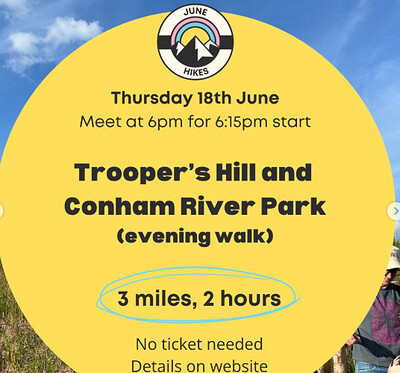 Queer Hiking Bristol: Trooper's Hill & Conham River Park at Pied Horse