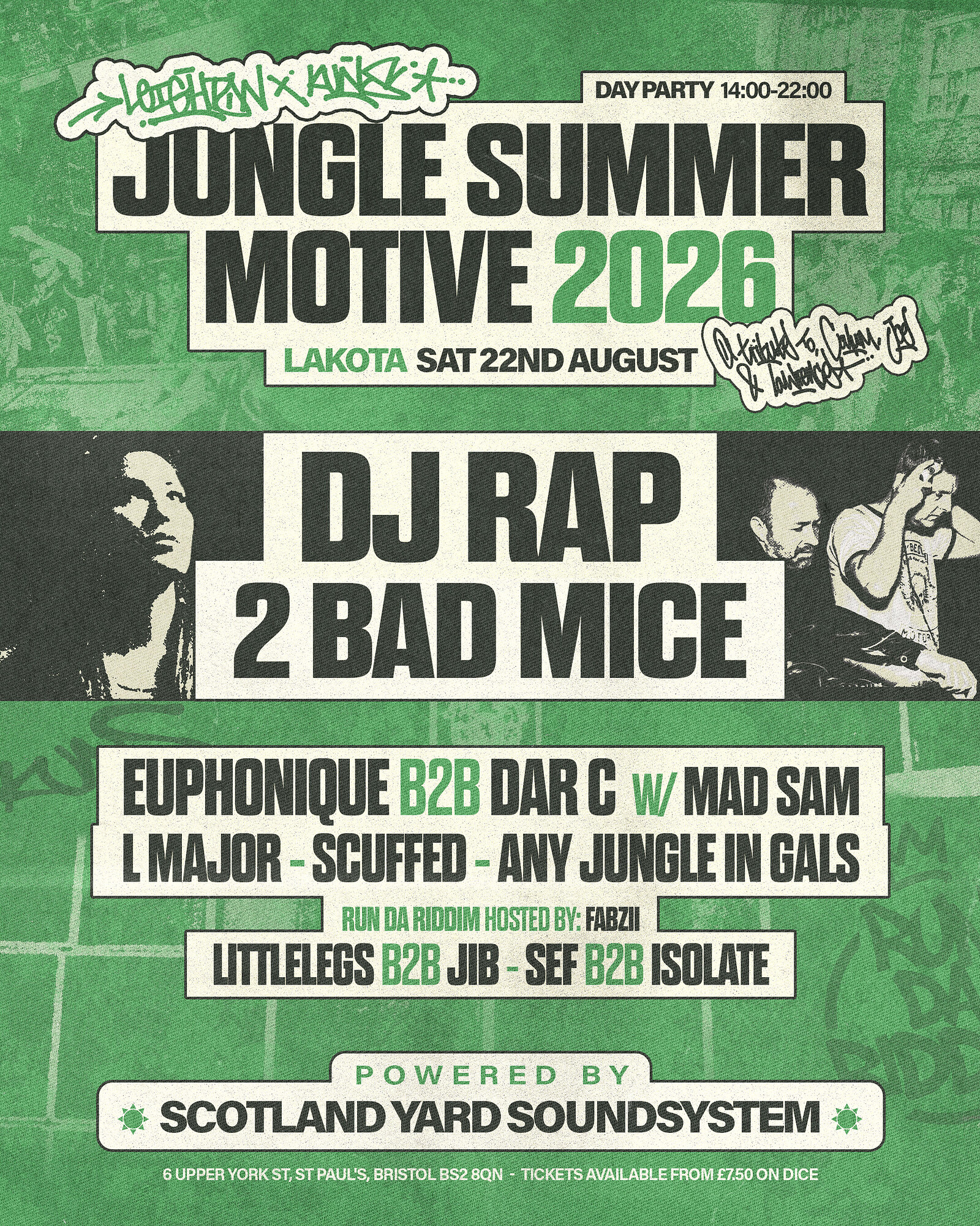 Leighton x Kuns Jungle Summer Motive at Lakota