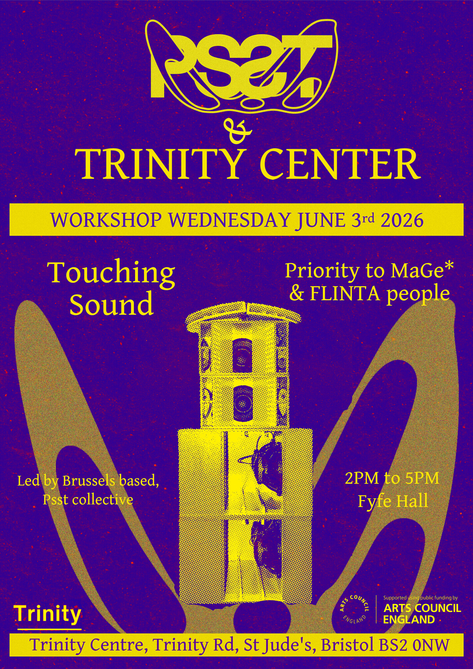 Touching Sound: Psst Workshop at The Trinity Centre