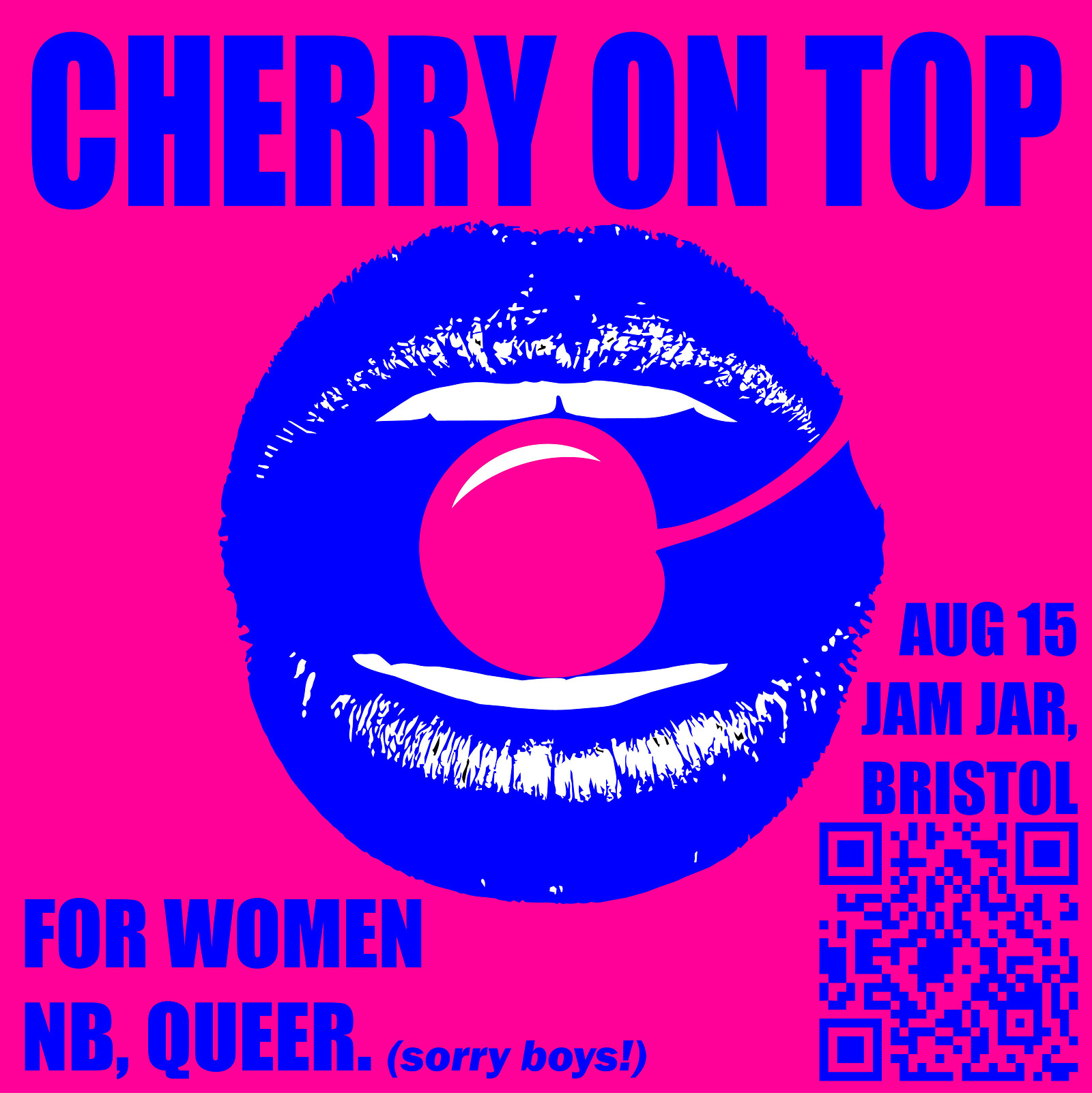 Cherry on Top at The Jam Jar