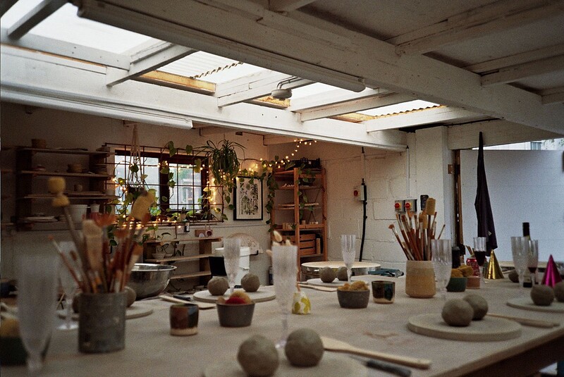 Pottery and Bubbles at Terra Studio, Bristol. 6 Piction Lane. BS6 5PX