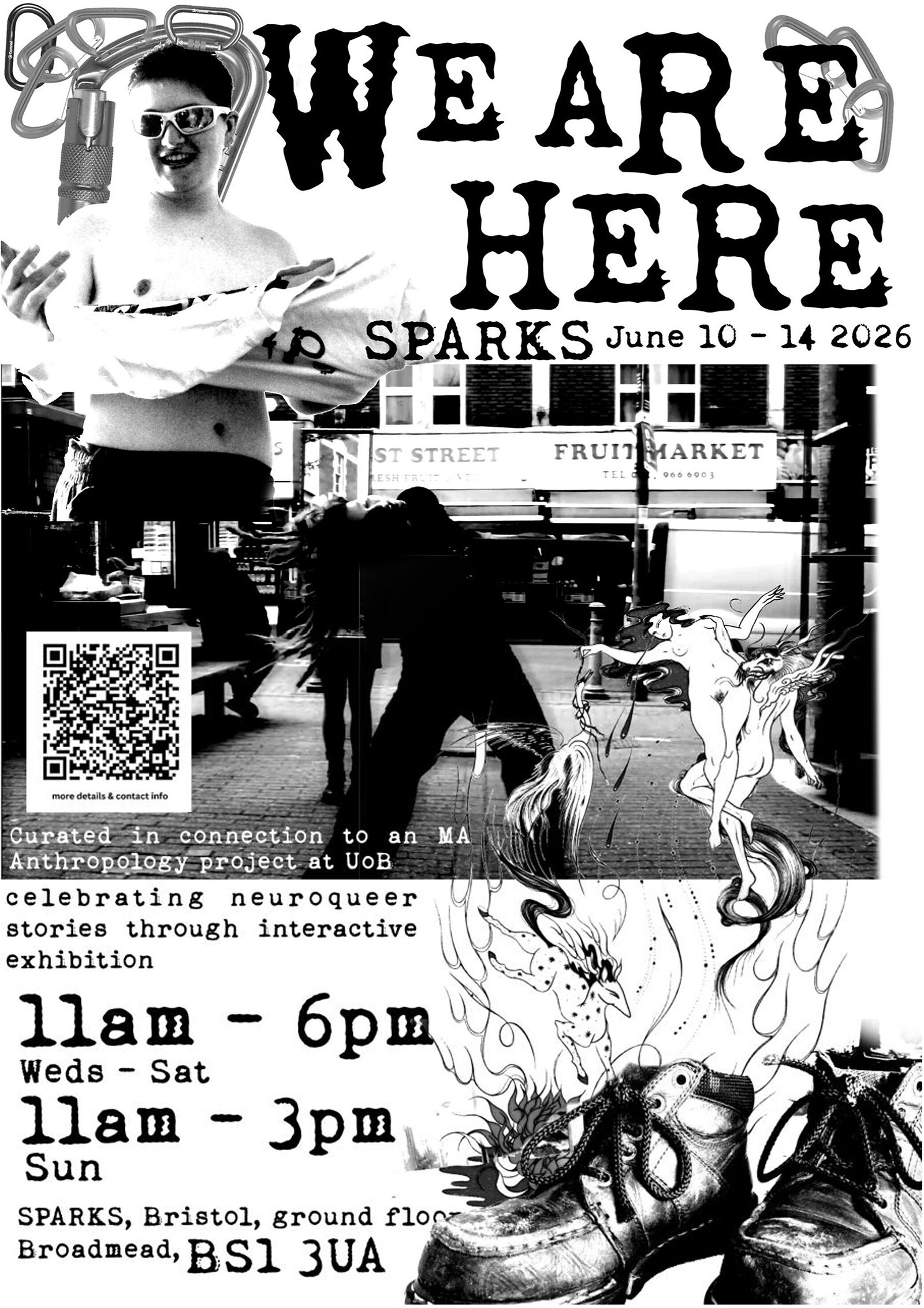 WE ARE HERE at Sparks Bristol