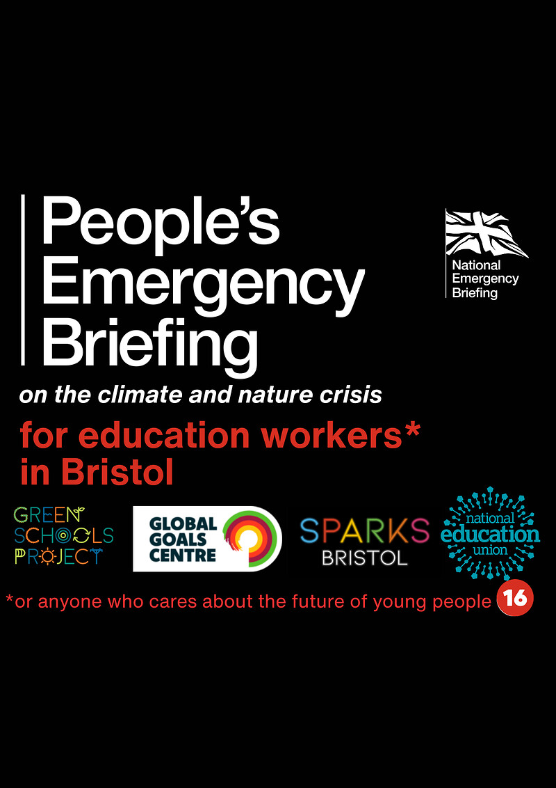 People's Emergency Briefing on the Climate and Nature Crisis at Sparks Bristol