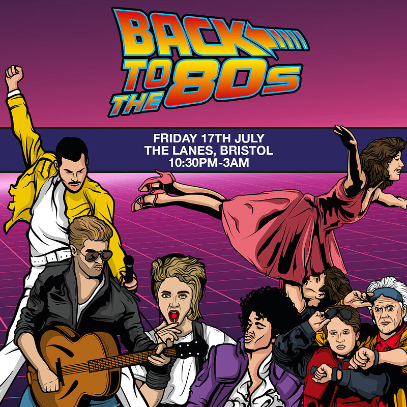 Back To The 80s at The Lanes
