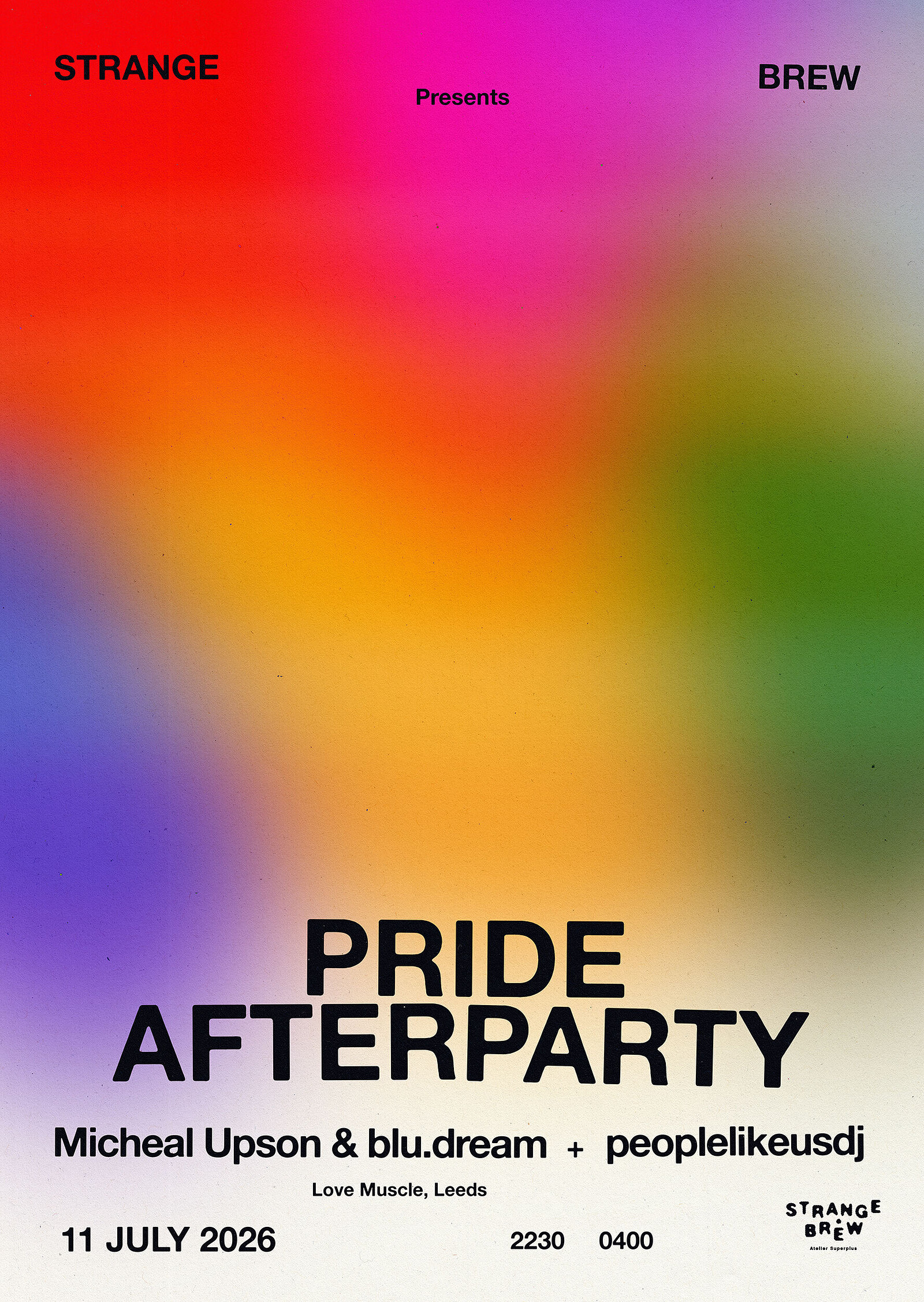 Strange Brew x Pride Afterparty at Strange Brew