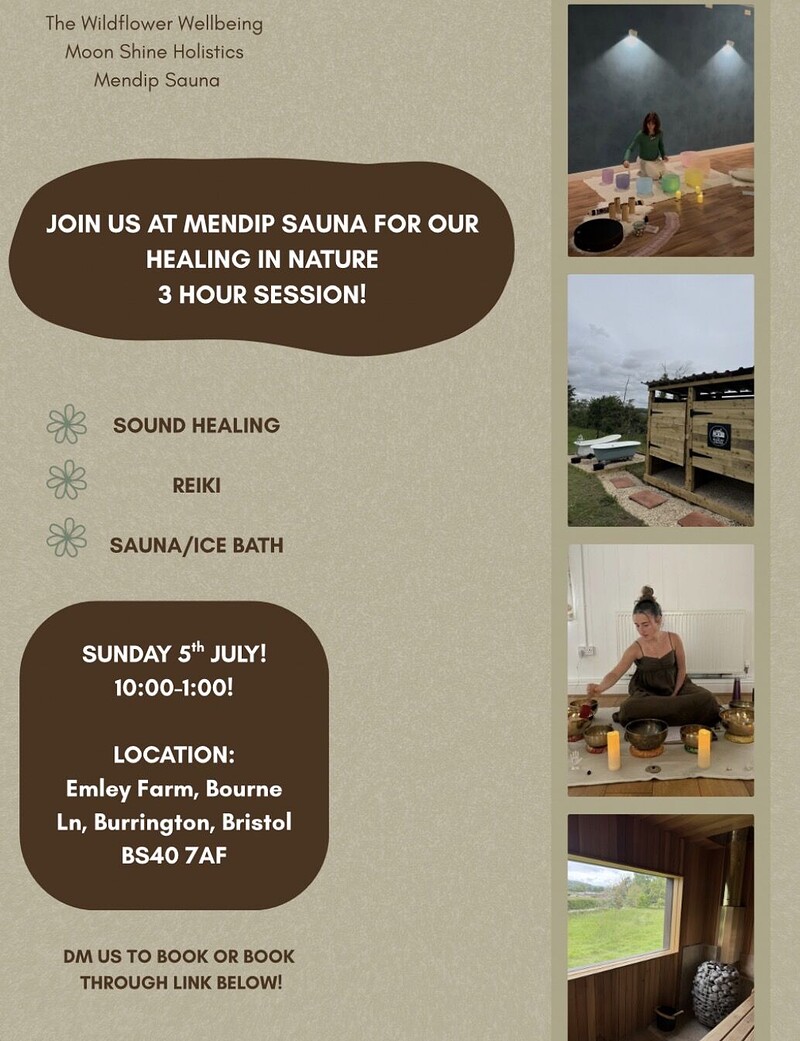 Healing in nature at Mendip Sauna