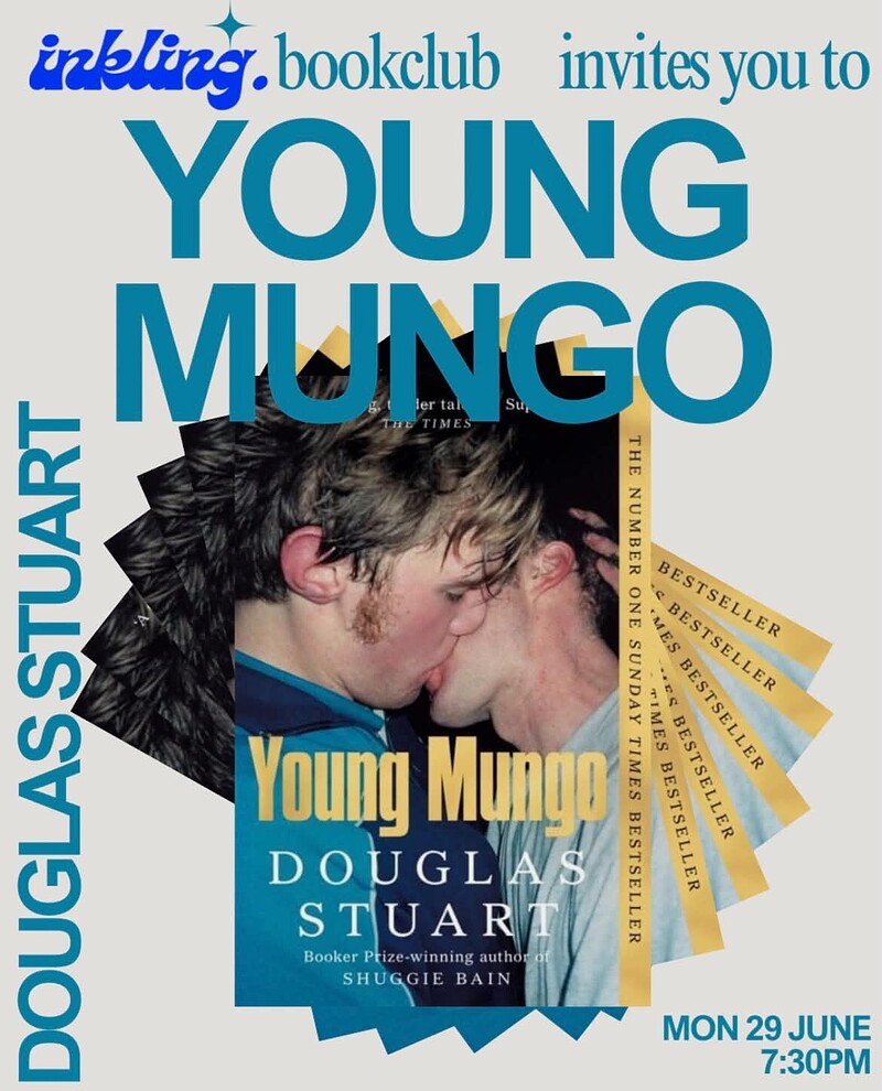 Inkling Bookclub Presents...Young Mungo at The Famous Royal Navy Volunteer