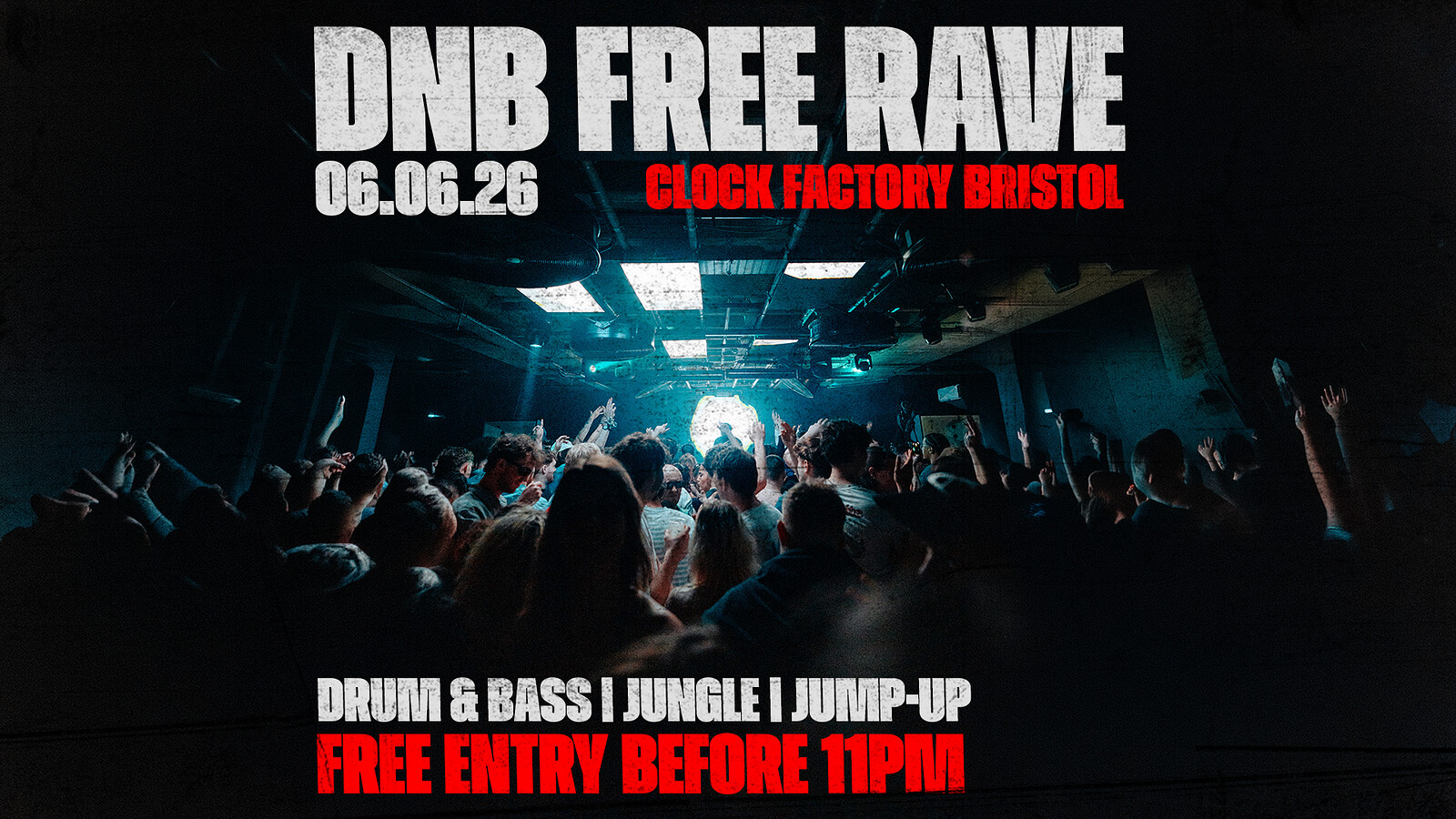 Drum & Bass Rave at Clock Factory