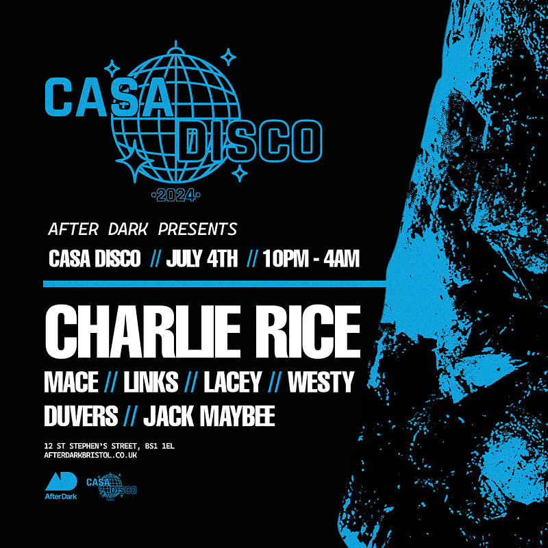 Casa Disco Presents....Charlie Rice w/ Residents - House & Disco at After Dark