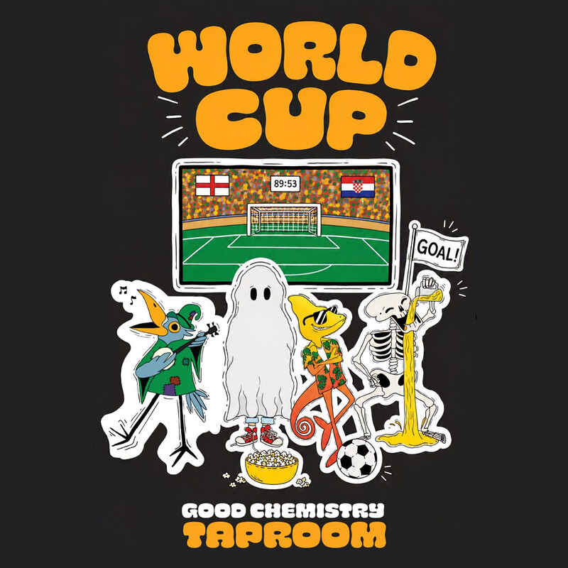 R2R X GOOD CHEMISTRY X WORLD CUP at Good Chemistry Taproom