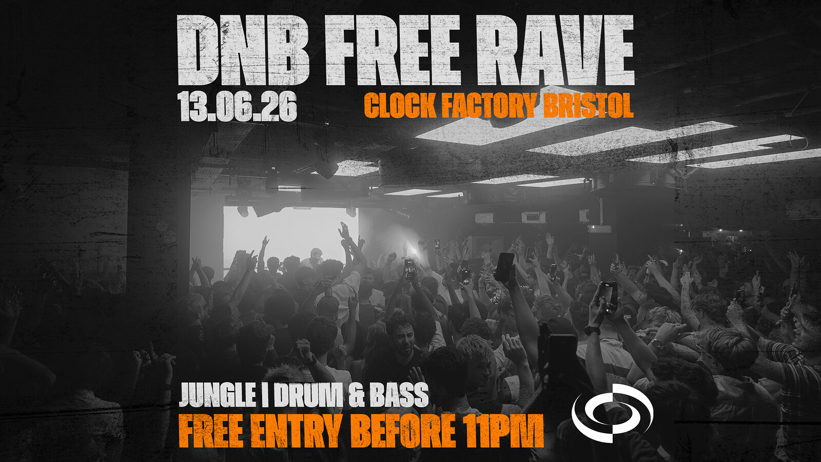 Bristol's DNB Rave | JUNGLE | DNB at Clock Factory