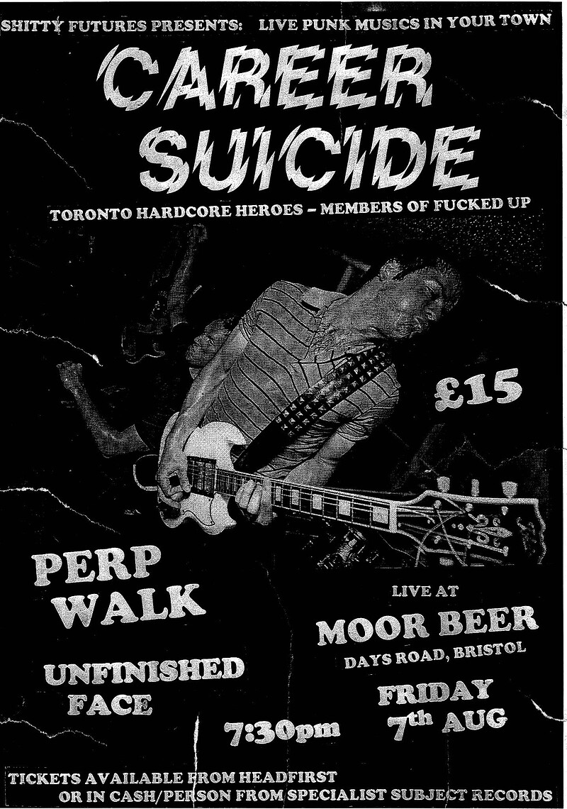 Career Suicide , Perp Walk and more… at Moor Beer Co