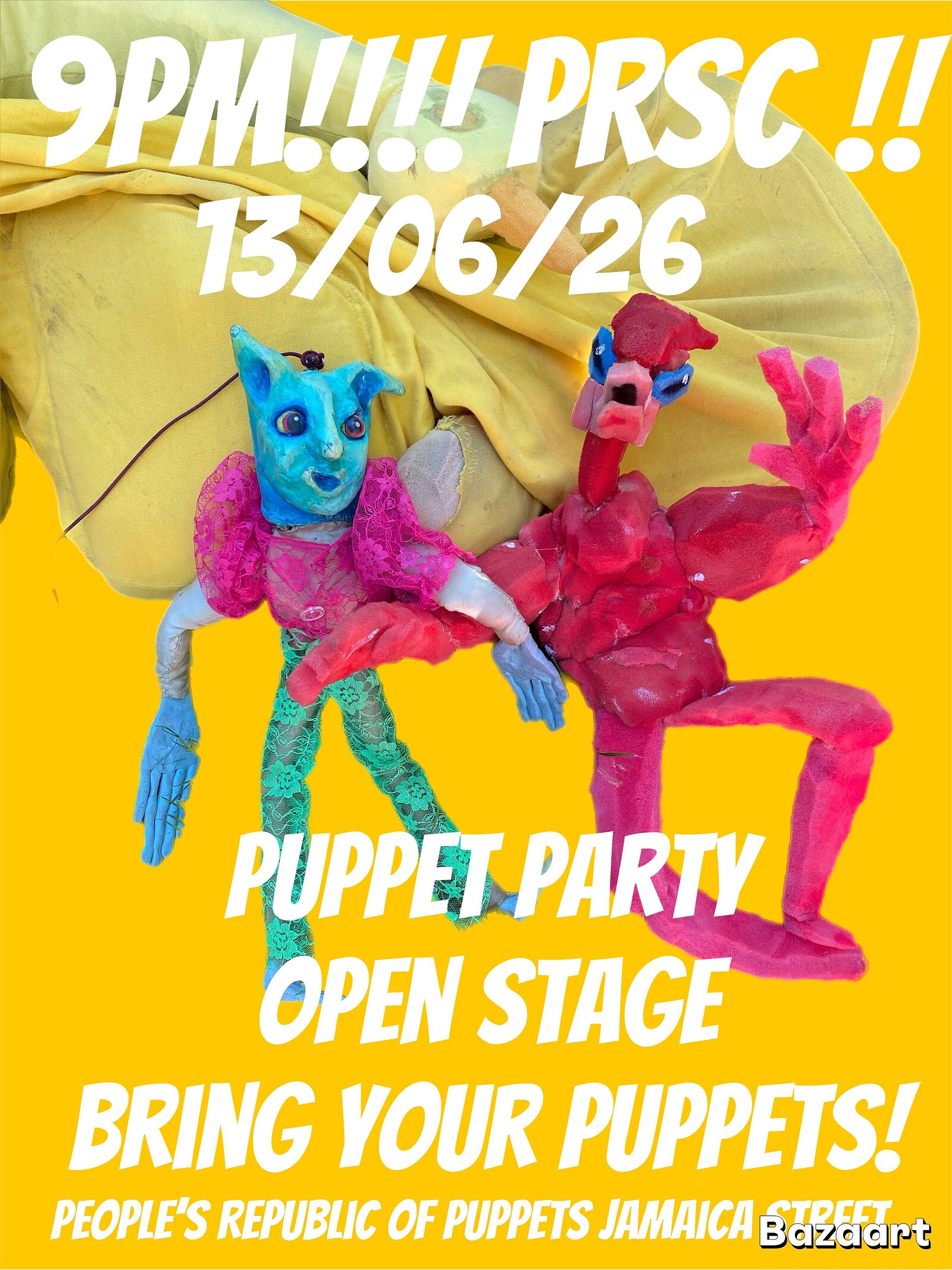 Puppet open stage at PRSC