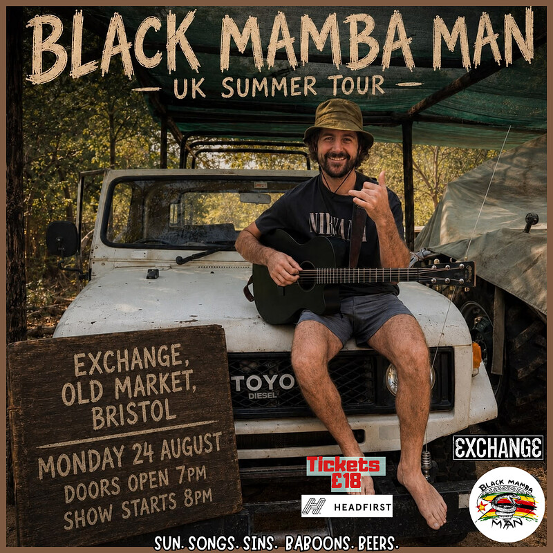 Black Mamba Man at Exchange