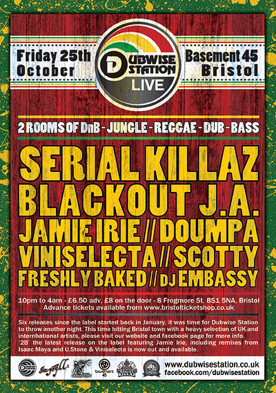 Dubwise Station #1 at Basement 45