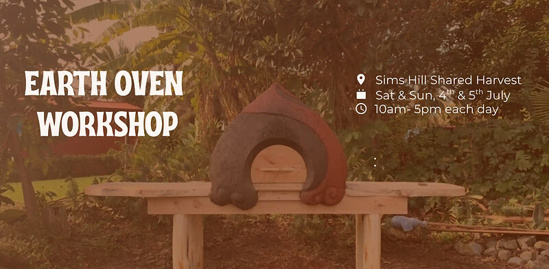 Earthen Oven Workshop at Sims Hill Shared Harvest