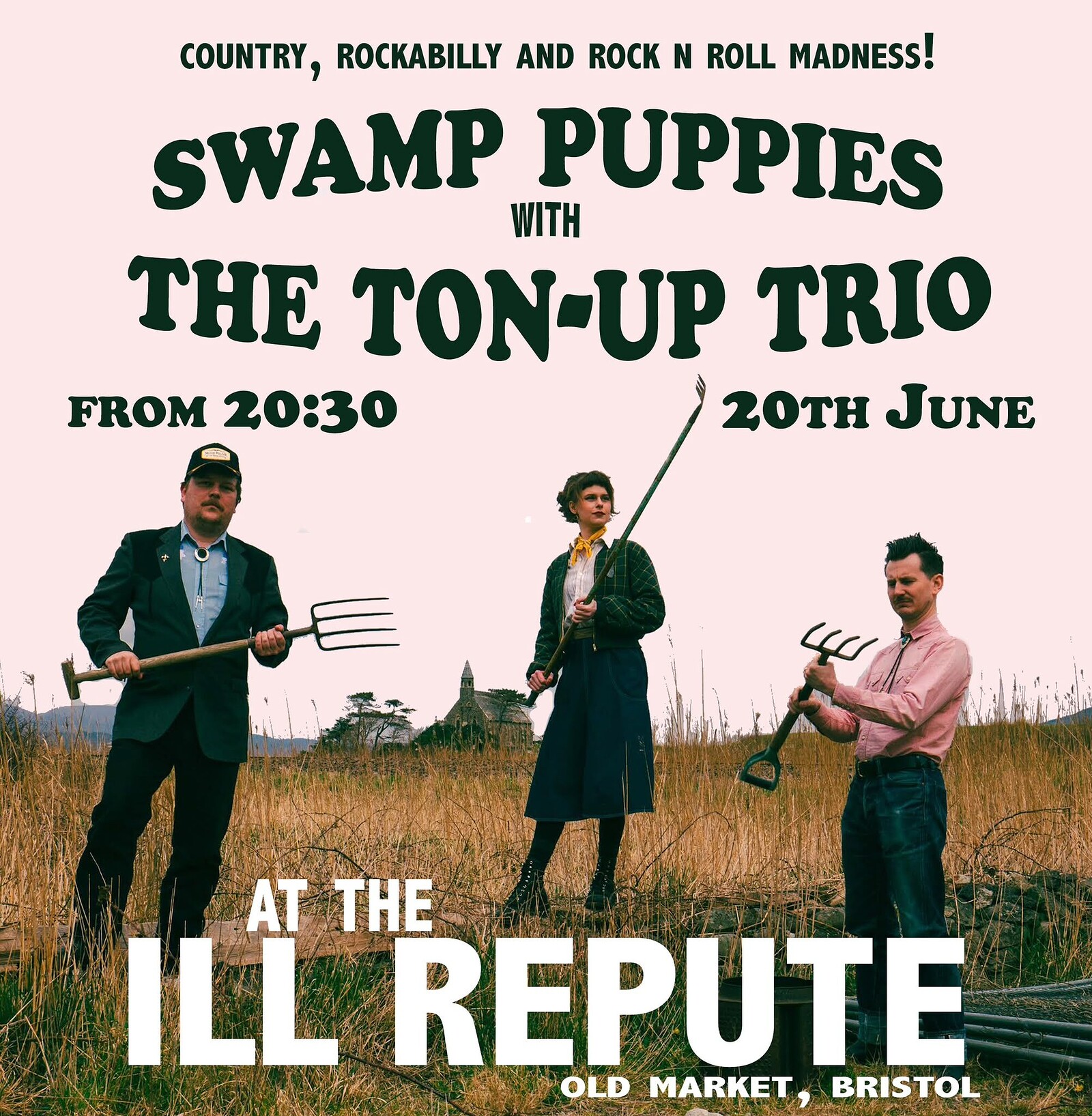 Swamp Puppies & The Ton Up Trio play at The Ill Repute