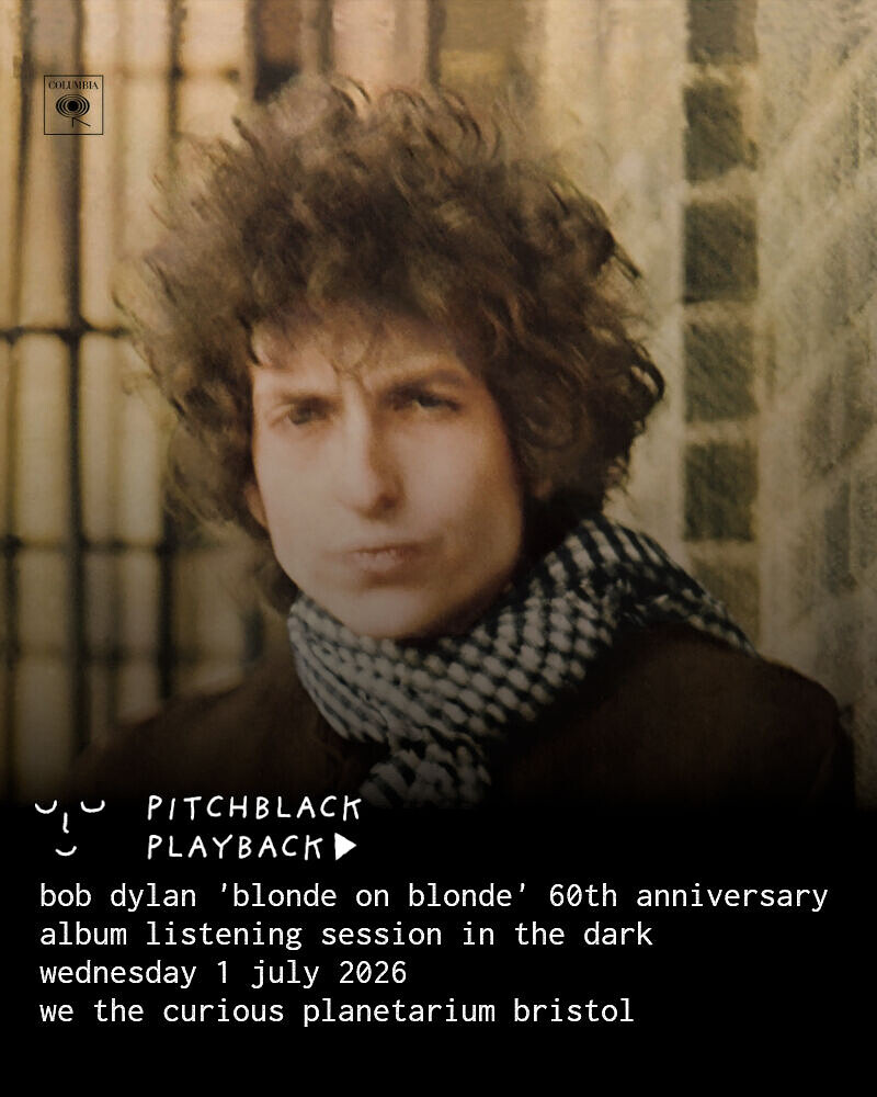 Bob Dylan 'Blonde On Blonde'  album listening session at We The Curious Planetarium