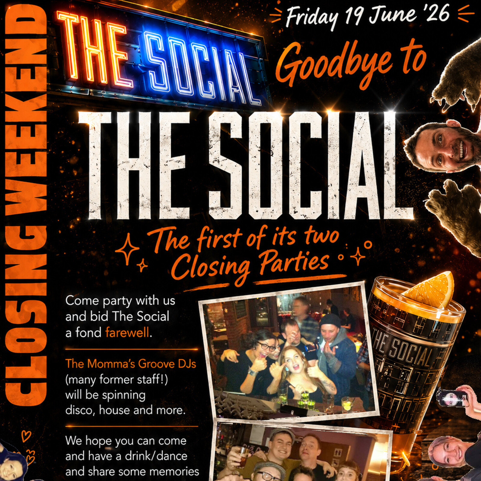 The Social Goodbye Party at The Social
