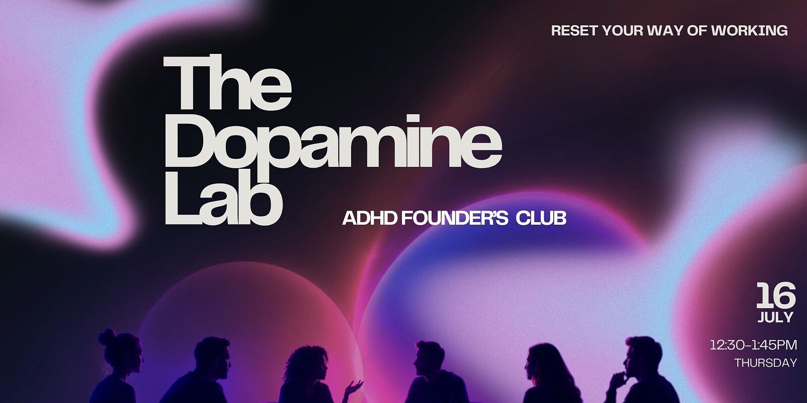 The Dopamine Lab: ADHD Founders Club - Free Launch Event at Online