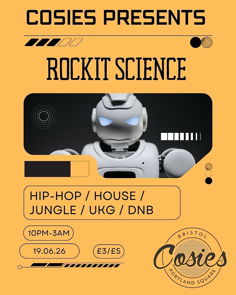ROCKIT SCIENCE at Cosies